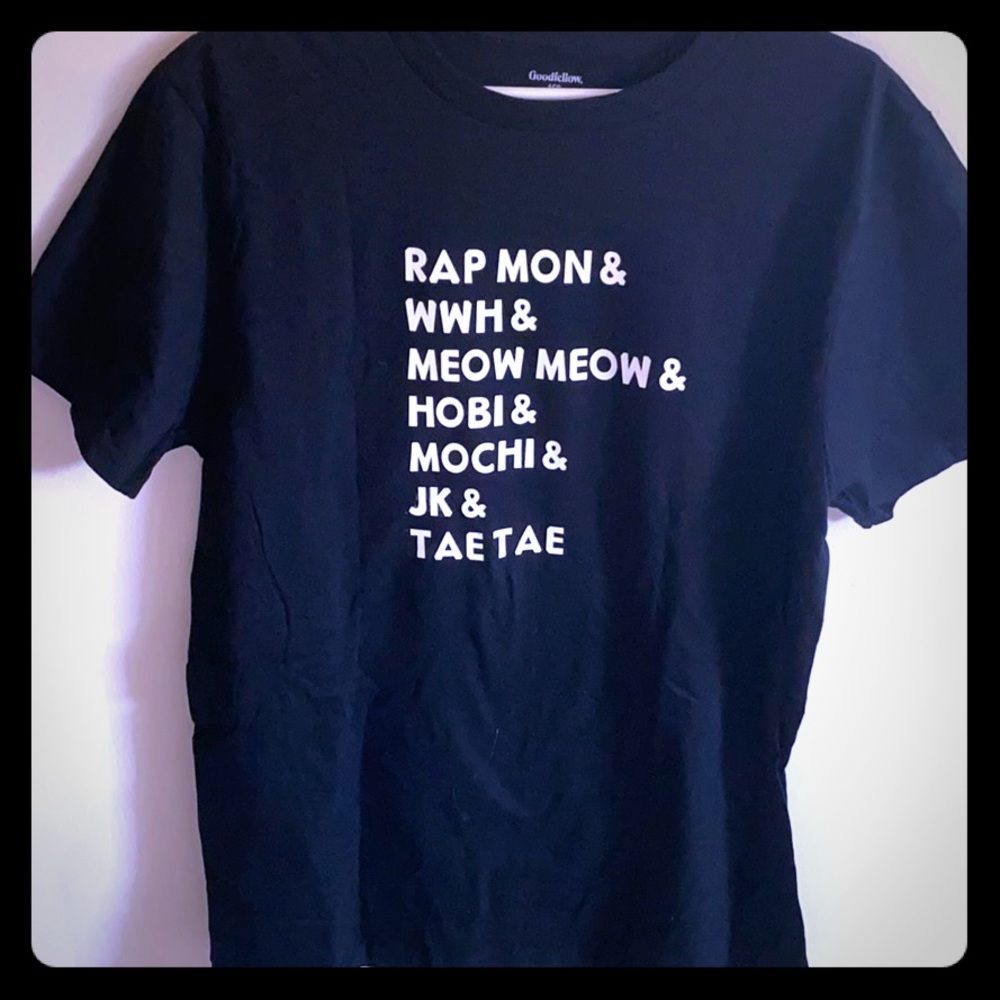 BTS nicknames T-shirt